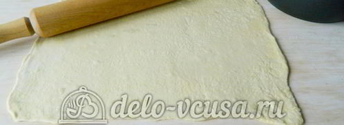 слоеный рулет с фаршем. Шаг 4