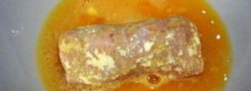 свиные рулетики с грибами и сыром. Шаг 13