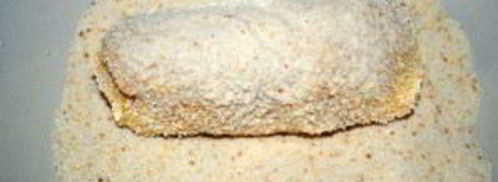 свиные рулетики с грибами и сыром. Шаг 14