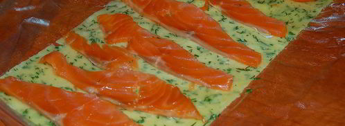 сырный рулет с семгой. Шаг 6