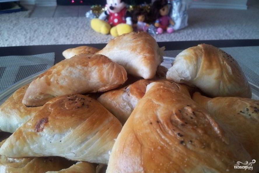 Рецепт самсы из готового теста