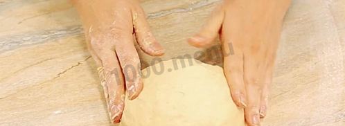 самса с фаршем из слоеного теста. Шаг 3