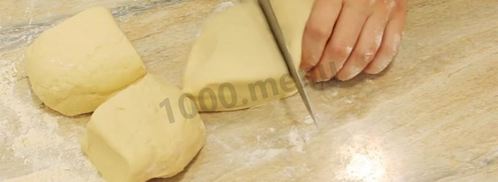 самса с фаршем из слоеного теста. Шаг 7