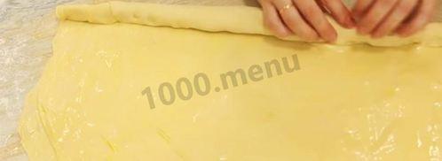 самса с фаршем из слоеного теста. Шаг 10