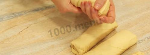 самса с фаршем из слоеного теста. Шаг 11