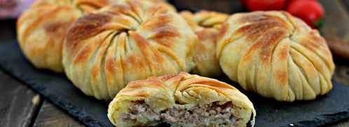 самса с картошкой и фаршем. Шаг 22