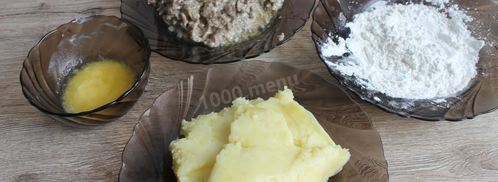 самса с картошкой и фаршем. Шаг 11