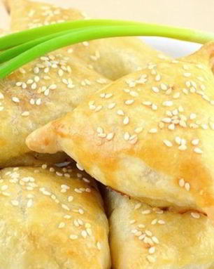 Самса с куриным филе