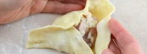 самса с куриным филе. Шаг 7