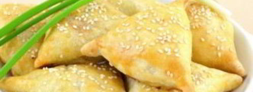 самса с куриным филе. Шаг 9