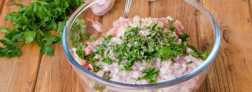 самса с курицей из слоеного теста. Шаг 13