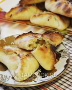 Самса с мясом и картошкой