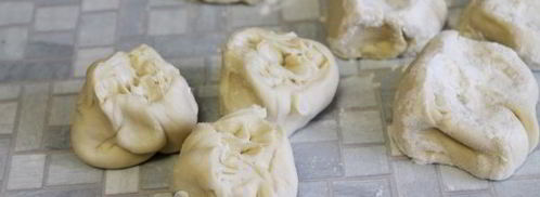 самса с мясом и картошкой. Шаг 6