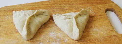 самса с мясом и картошкой. Шаг 8