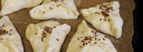 самса с мясом и картошкой. Шаг 10