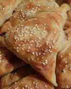 Самса с мясом и тыквой