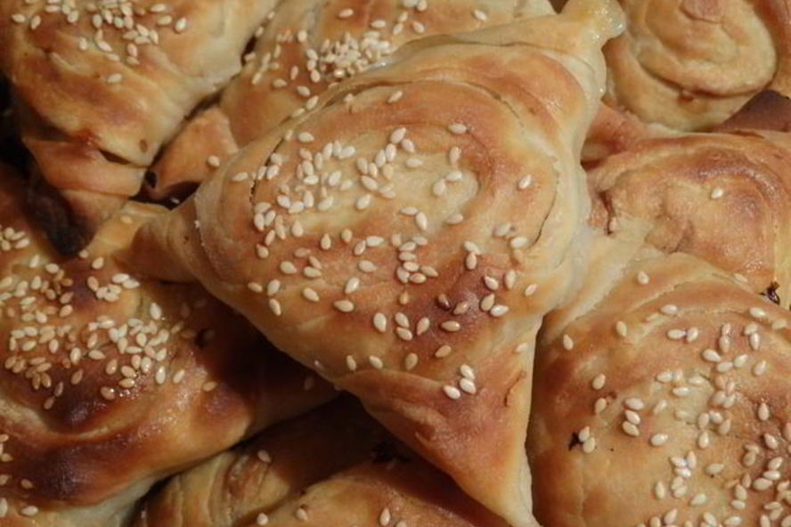 Рецепт самсы с мясом и тыквой