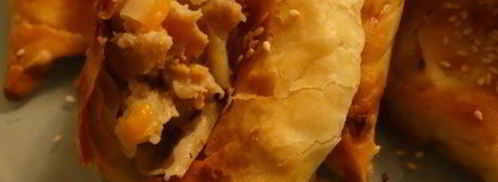 самса с мясом и тыквой. Шаг 19