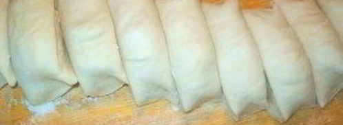 самса с мясом в духовке. Шаг 9