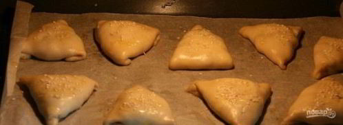 самса узбекская слоеная с мясом. Шаг 9