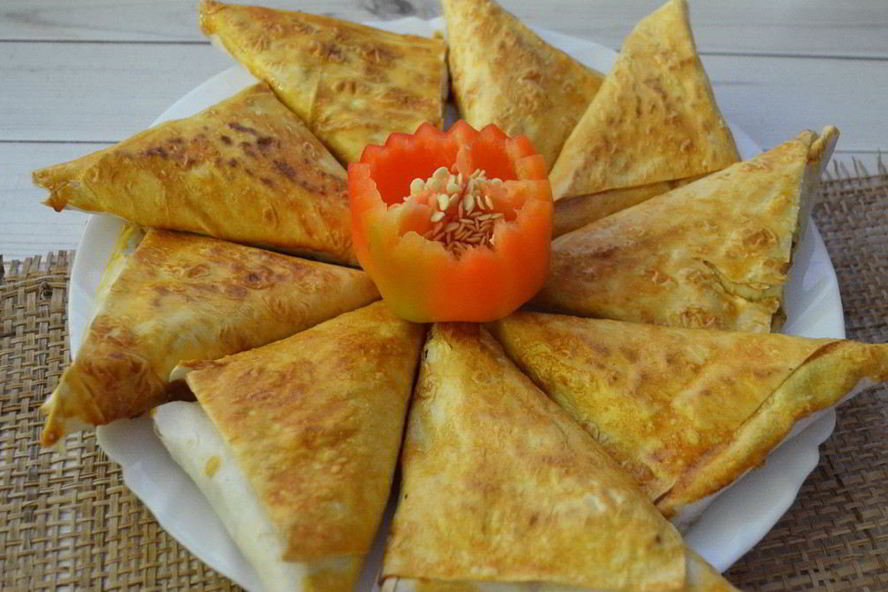 Рецепт самсы в лаваше