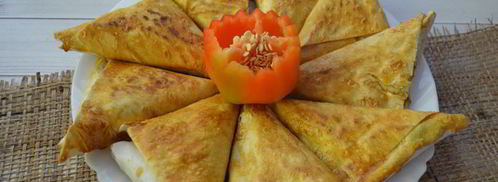 самса в лаваше. Шаг 9