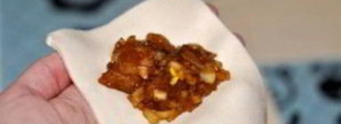 слоеная самса с курицей. Шаг 5