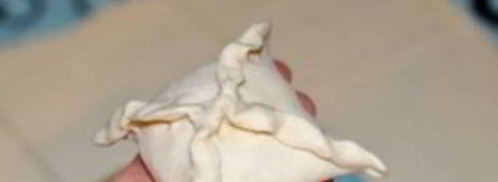 слоеная самса с курицей. Шаг 6