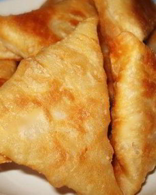 Слоеная самса с сочным мясом