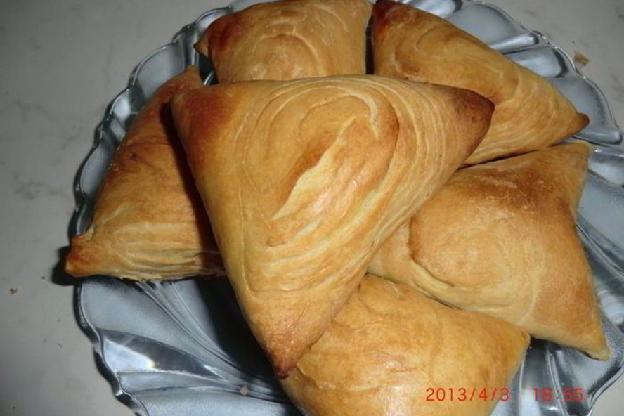 Рецепт слоеной самсы