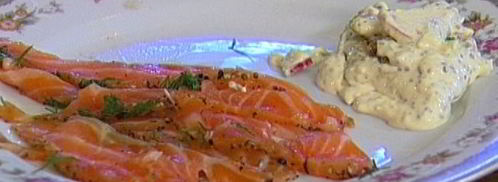 семга, маринованная в джине с можжевельником. Шаг 7