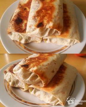 Овощная шаурма