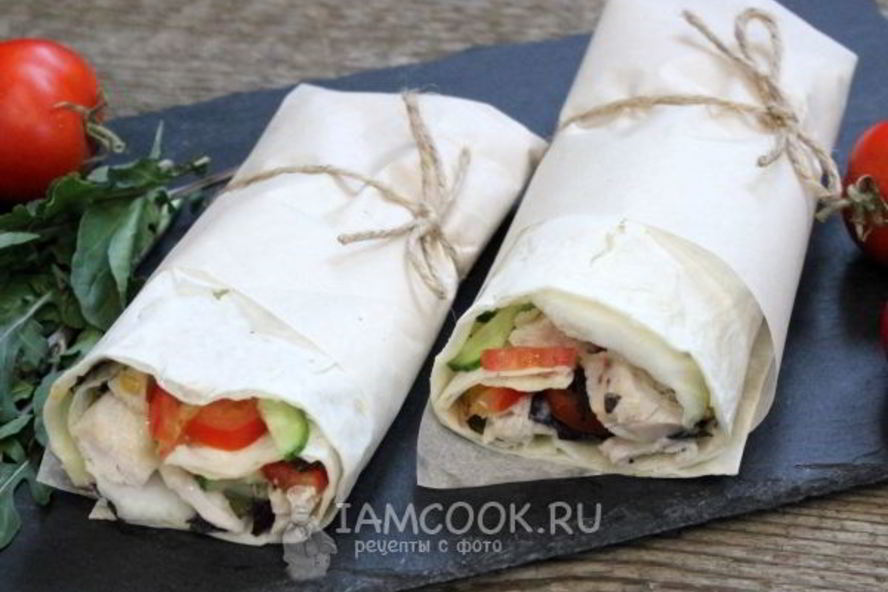 Рецепт шаурмы диетической