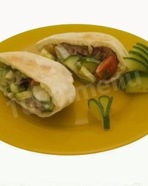 Шаурма из баранины с фаршем