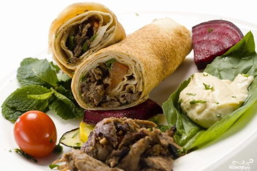 Рецепт шаурмы из баранины