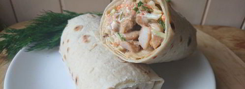 шаурма с домашним майонезом. Шаг 12