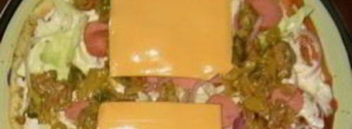 шаурма с колбасой и сыром. Шаг 4