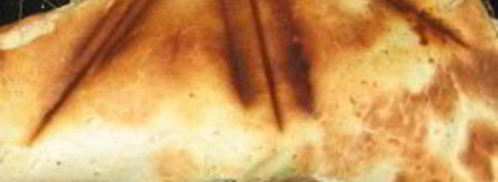 шаурма с колбасой и сыром. Шаг 7