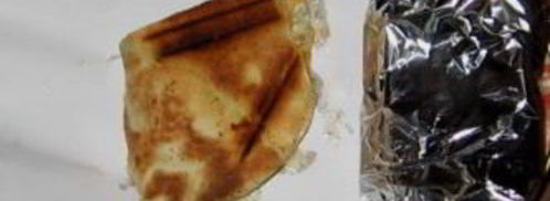 шаурма с колбасой и сыром. Шаг 8