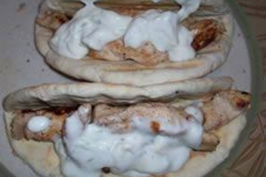 Рецепт шаурмы с курицей и соусом тахини
