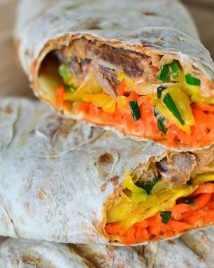 Шаурма со свининой на электрогриле