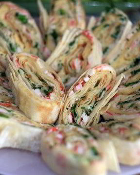 Шаурма в лаваше с курицей