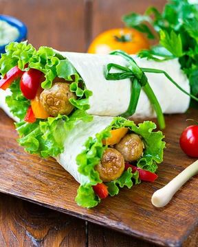 Шаурма вегетарианская