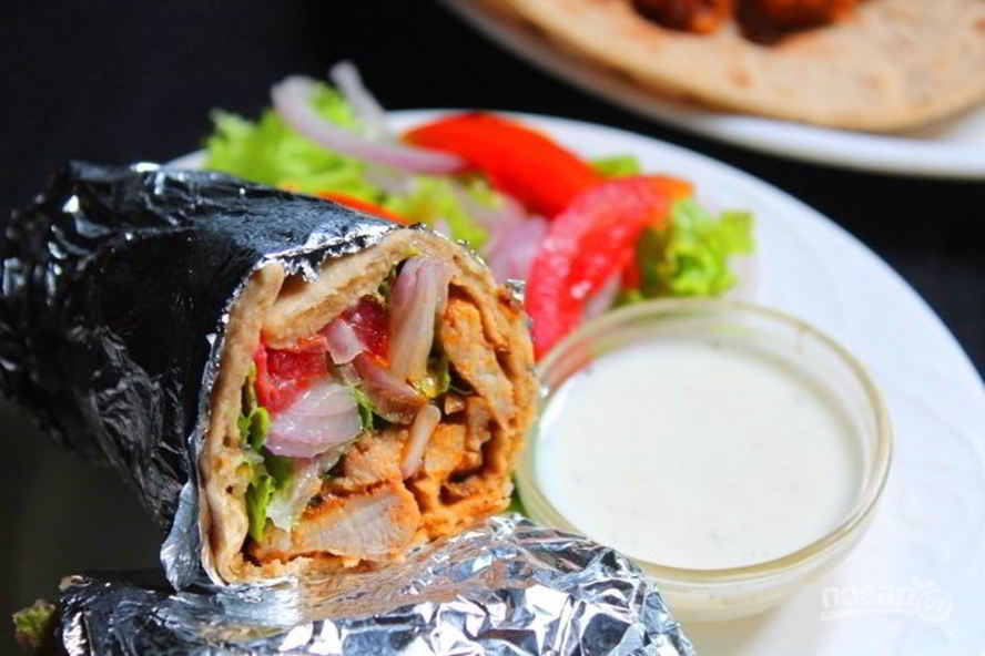 Рецепт шавермы дома