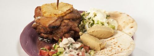 шаверма с курицей и ананасом. Шаг 9