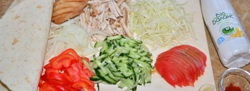 турецкая шаурма. Шаг 3