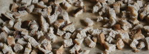 ароматные ржаные сухарики. Шаг 4