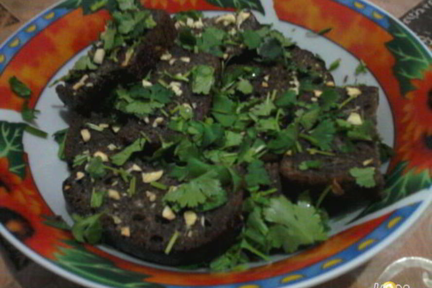 Рецепт чесночных сухариков