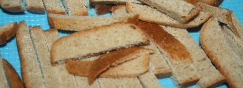 дарницкие сухарики с соусом на основе йогурта. Шаг 4