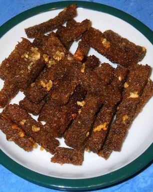 Домашние сухарики к пиву